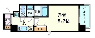 コンフォリア心斎橋EASTの物件間取画像